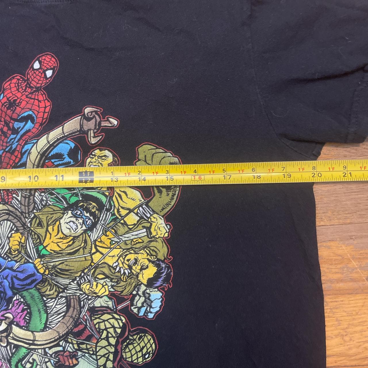 Black Vintage Style Marvel Spider-Man Vs. Villains... thumbnail 6