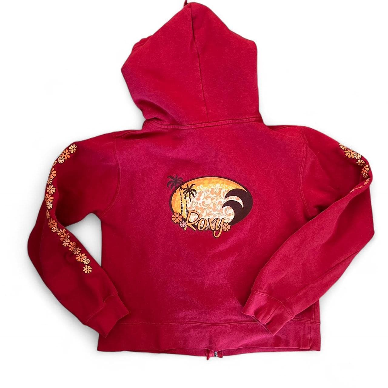 Super Cute Vintage Surf Roxy Hoodie 
small rip on... thumbnail 2