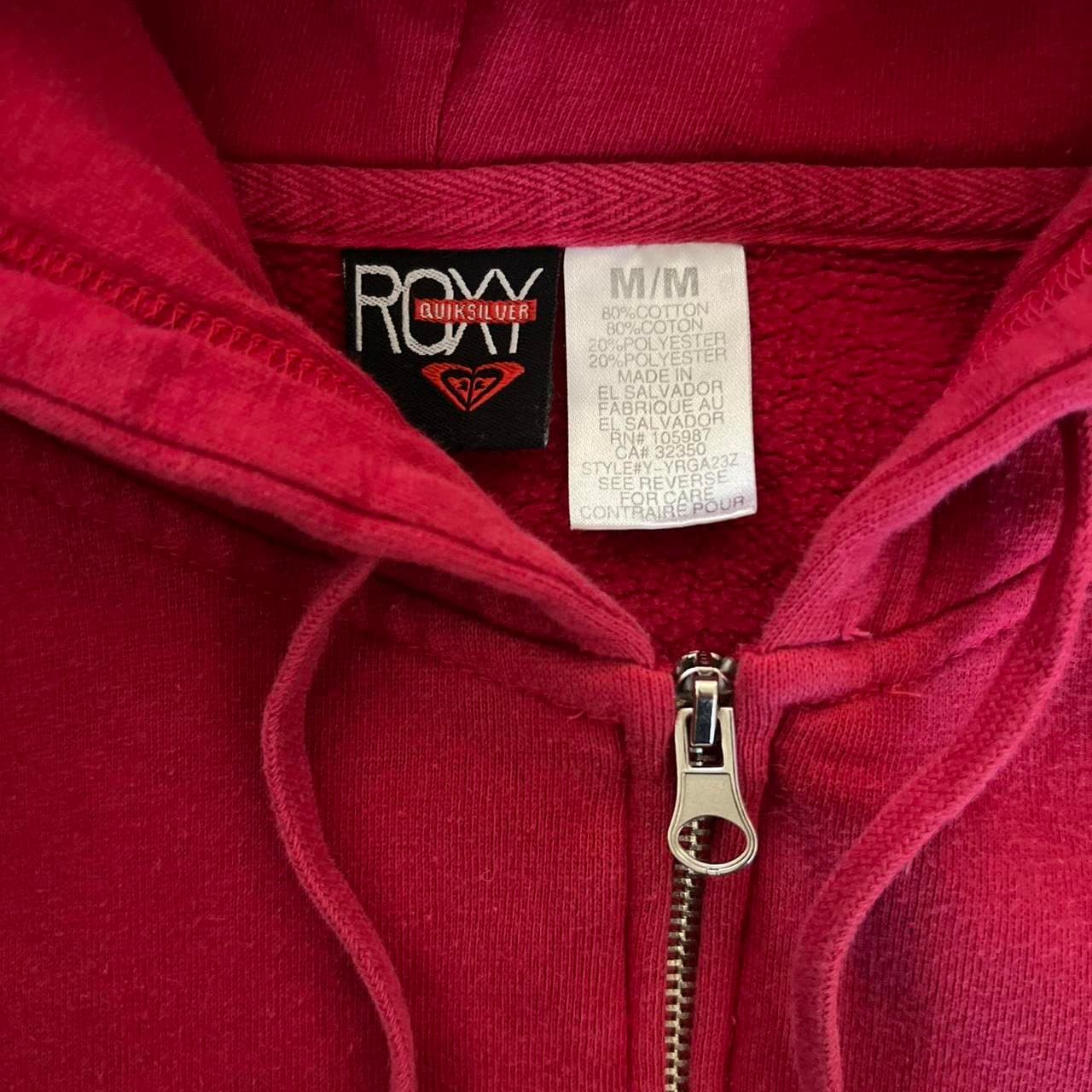 Super Cute Vintage Surf Roxy Hoodie 
small rip on... thumbnail 4
