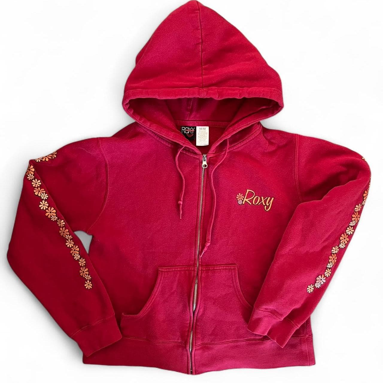 Super Cute Vintage Surf Roxy Hoodie 
small rip on... - Image 1