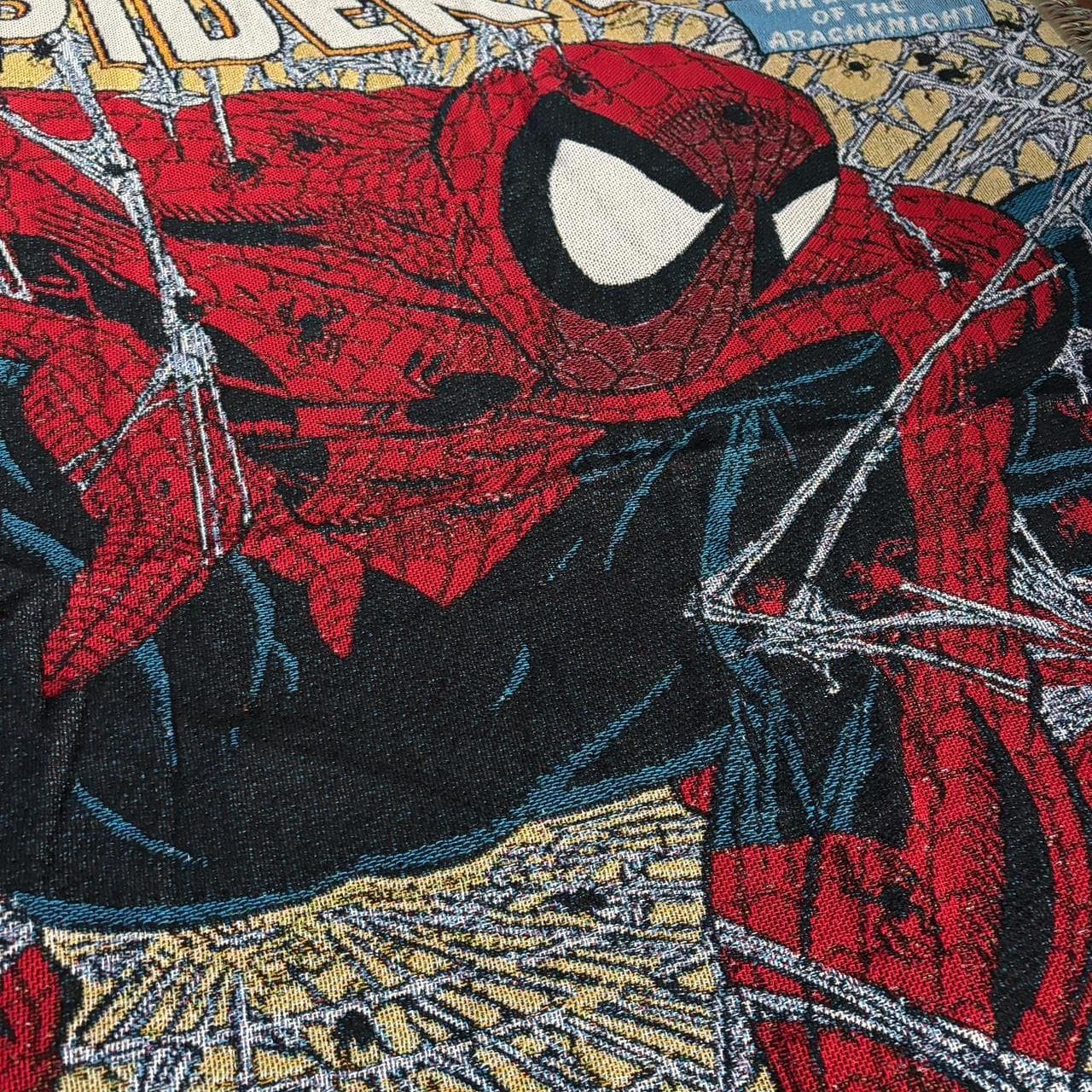 Marvel Spider-Man comic book tapestry #SpiderMan --... thumbnail 3