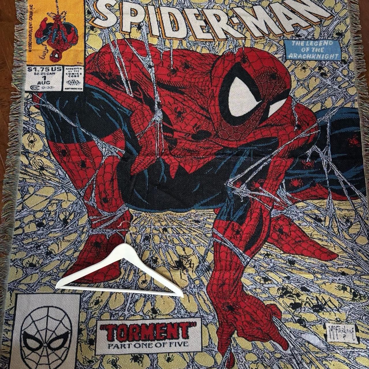 Marvel Spider-Man comic book tapestry #SpiderMan --... thumbnail 6