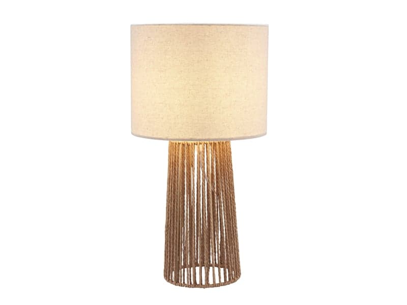 Lampe 42 cm MARIA coloris naturel - Image 1