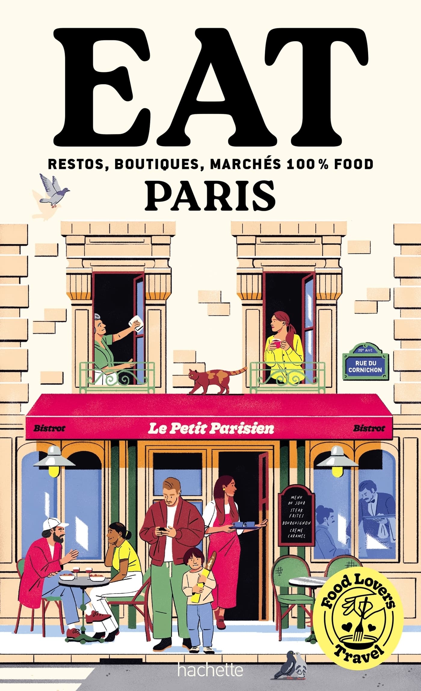 Food Lovers Travel : Eat Paris (Broché) - Image 1