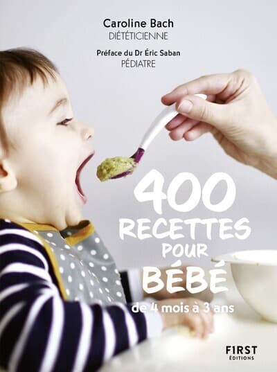 400 recettes pour bébé, NED - De 4 mois à 3 ans (Broché) - Image 1