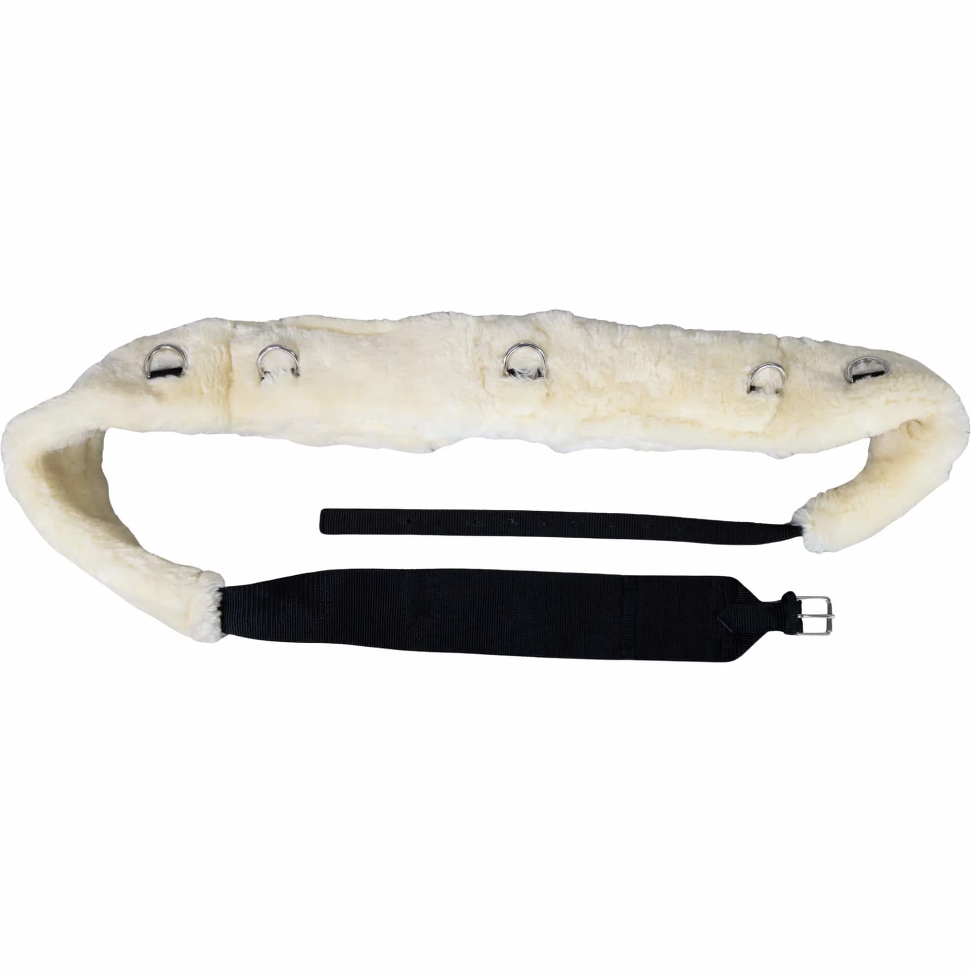 Kentucky Horsewear Führmaschinengurt, Fell, Nylon, Longiergurt - Image 1