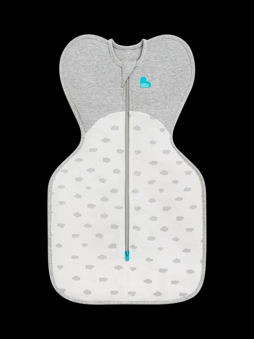 Love to Dream Swaddle Up Mini Cloud Stage 1 Baby Sleeping Bag, 1.5 Tog - Image 1