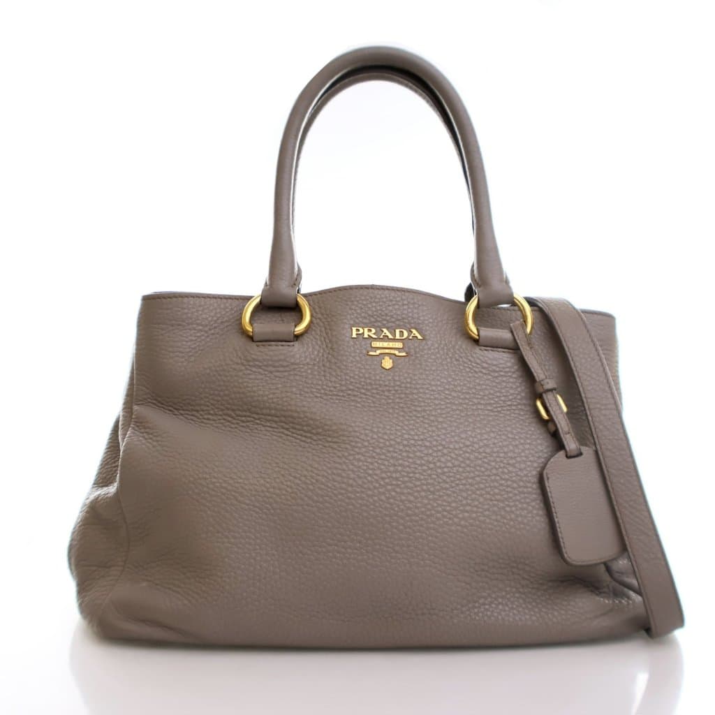 Prada Large Vitello Diano Shopper Tote