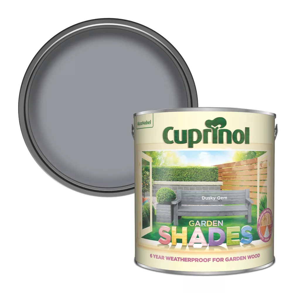 Cuprinol 2.5Ltr Dusky Gem Matt Garden Paint - Image 1