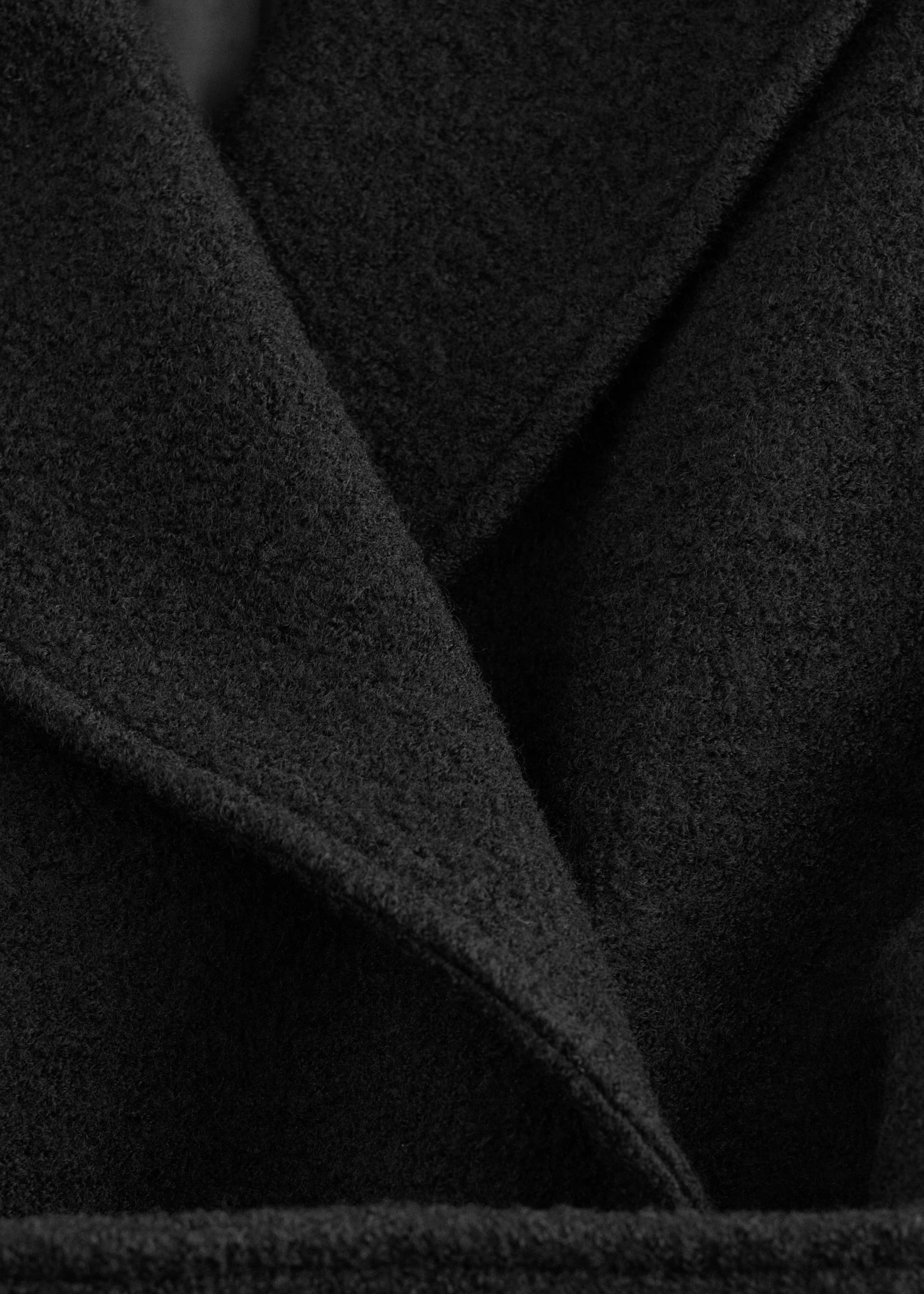Voluminous Belted Wool Coat thumbnail 10