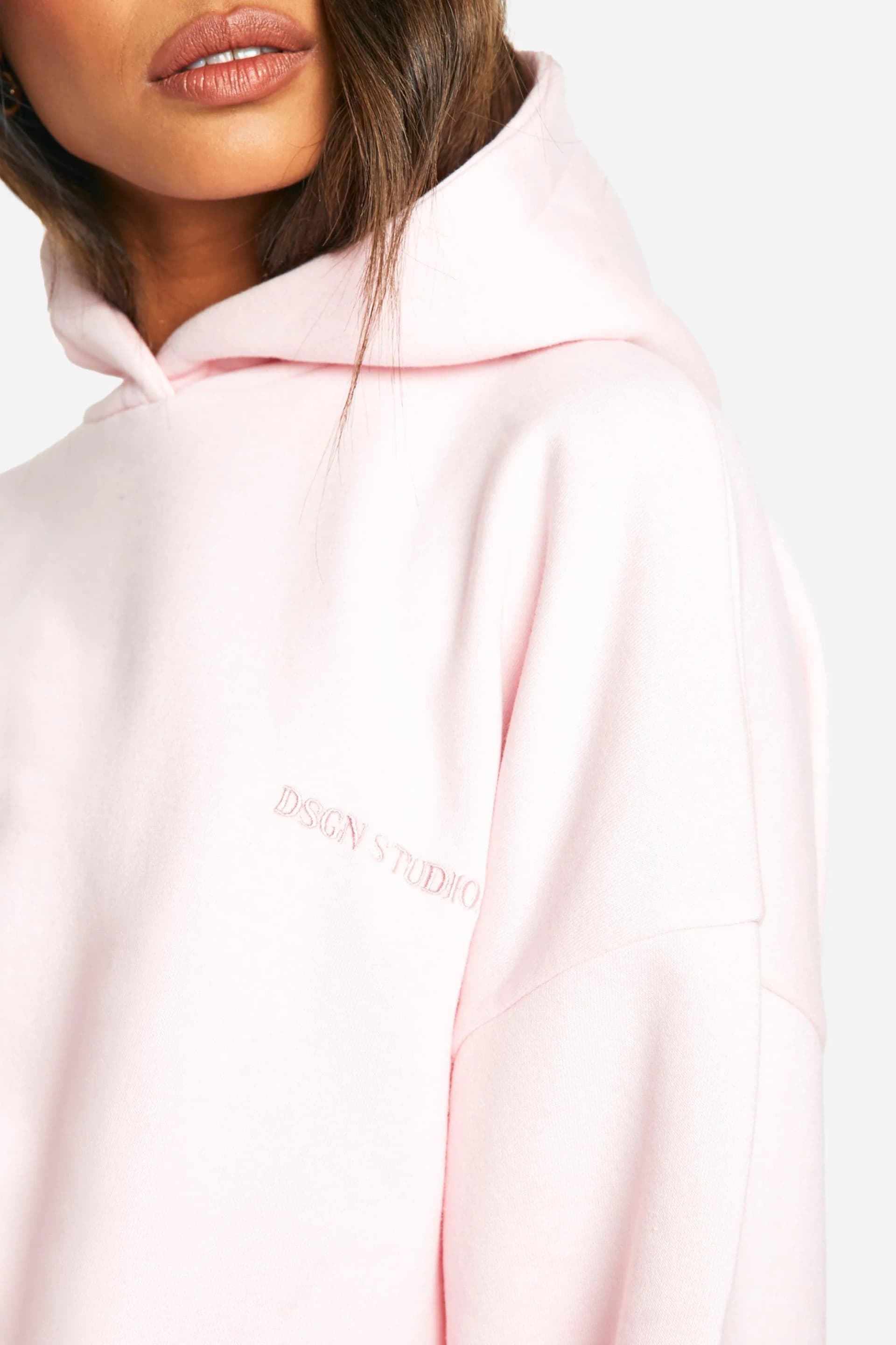 DSGN Studio Embroidered Oversized Hoodie thumbnail 4