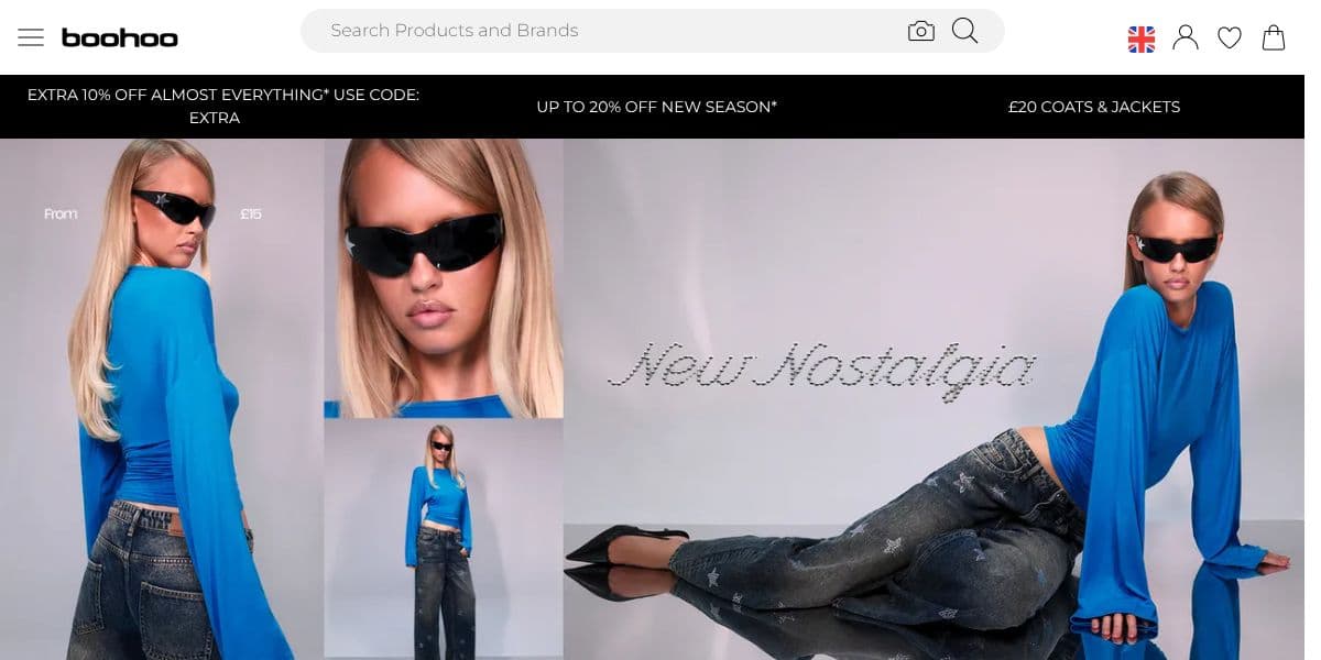 boohoo | Womens and Mens Clothes | Shop Online Fashion - Image 1