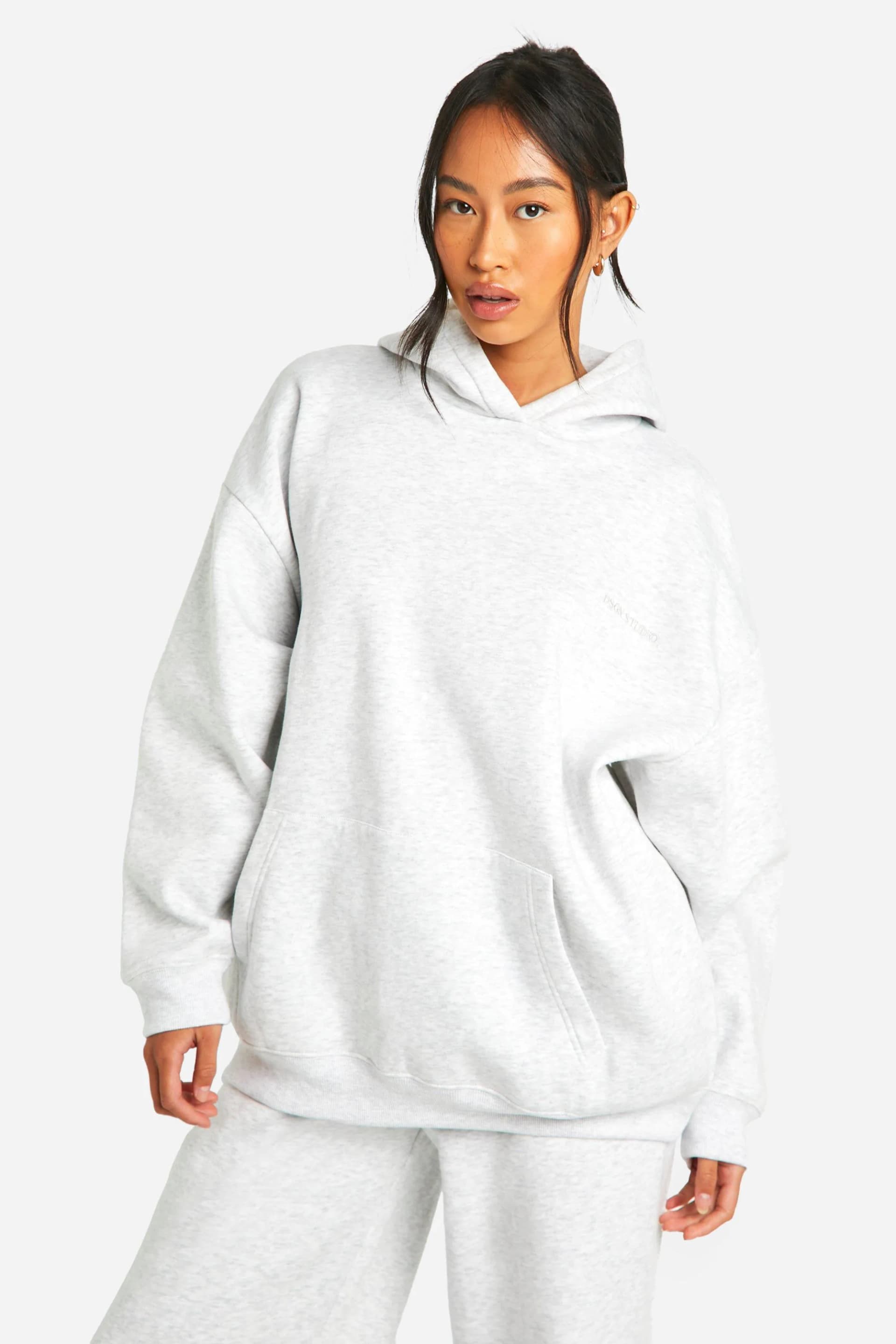 DSGN Studio Embroidered Oversized Hoodie - Image 1