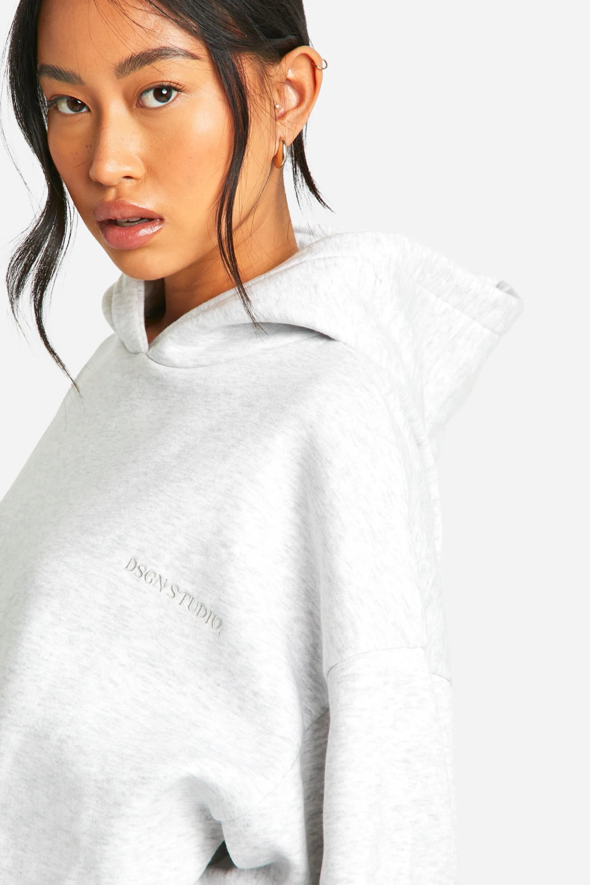 DSGN Studio Embroidered Oversized Hoodie thumbnail 4