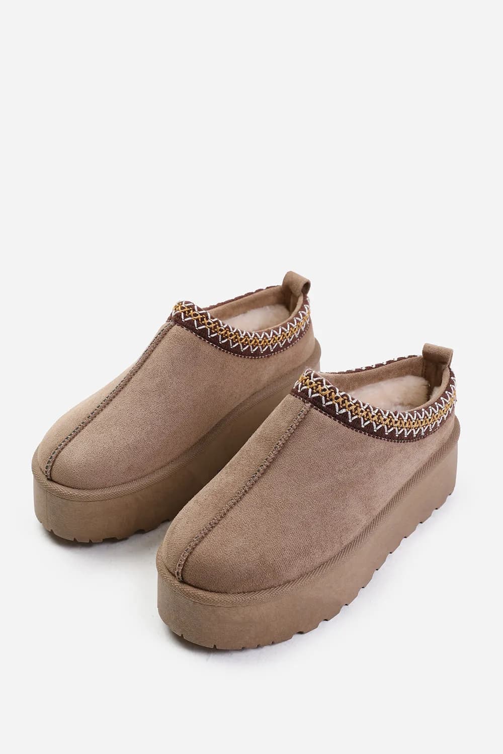 'Freeze' Flatform Embroidered Low Ankle Slipper Boots thumbnail 3