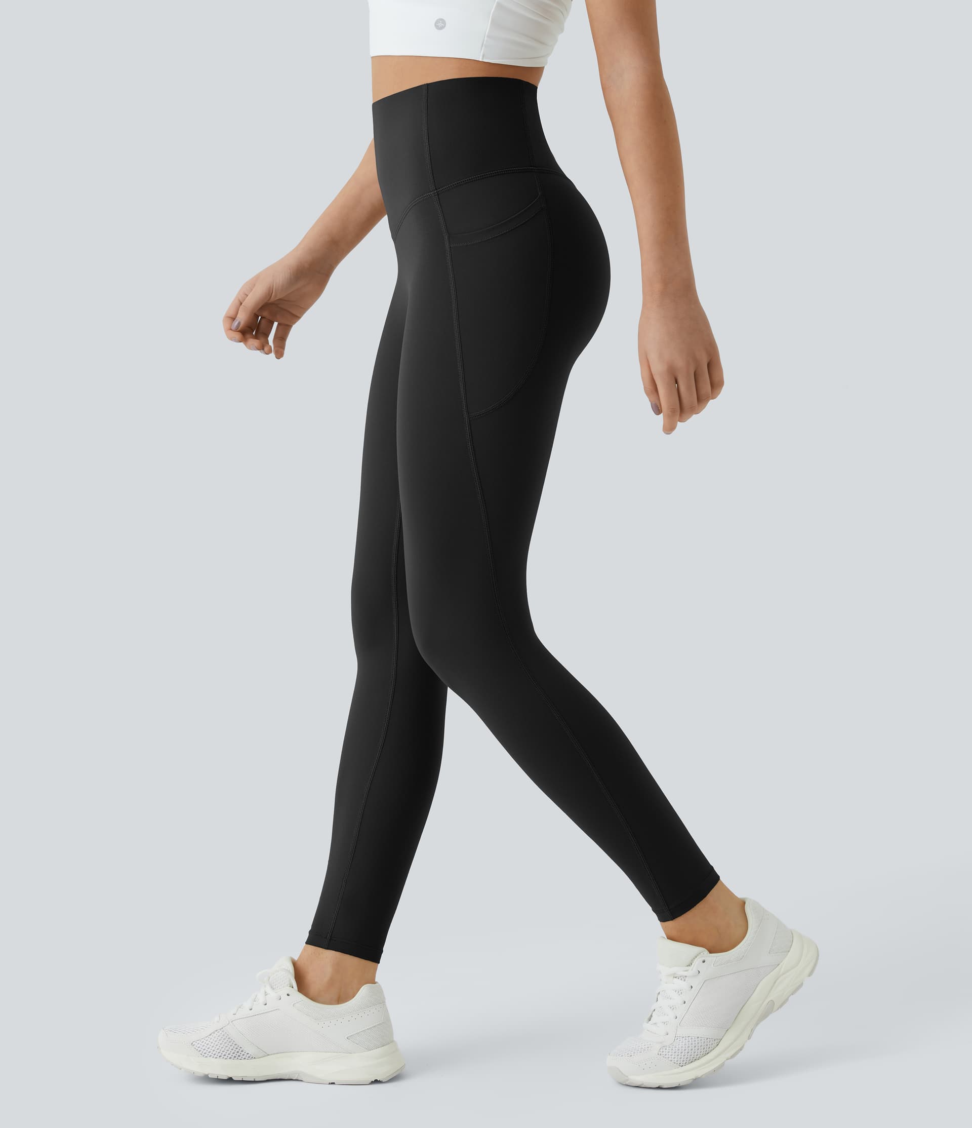 Halara UltraSculpt™ SoCinched High Waisted Tummy Control Pocket Shaping Training Leggings thumbnail 2