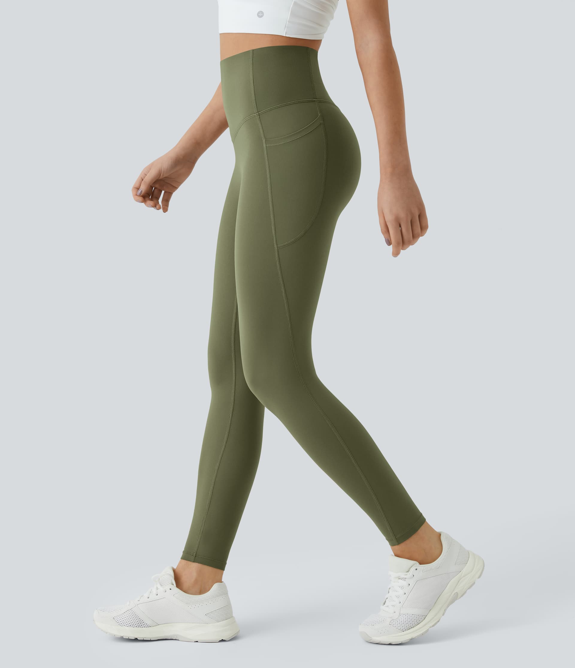 Halara UltraSculpt™ SoCinched High Waisted Tummy Control Pocket Shaping Training Leggings thumbnail 22