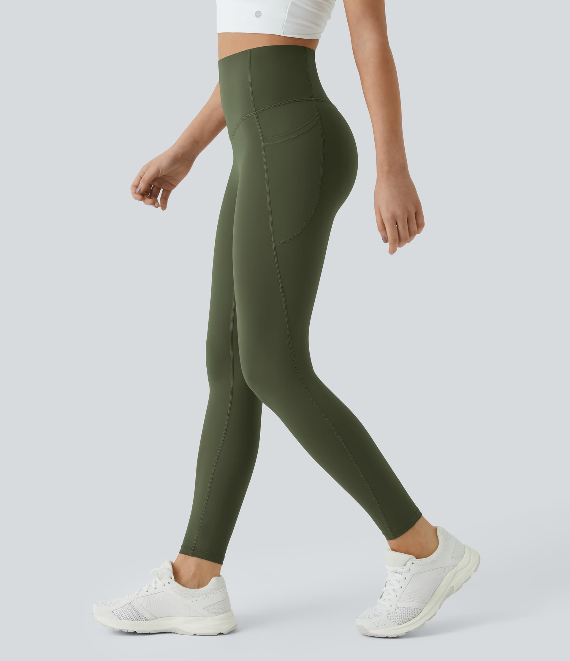 Halara UltraSculpt™ SoCinched High Waisted Tummy Control Pocket Shaping Training Leggings thumbnail 7