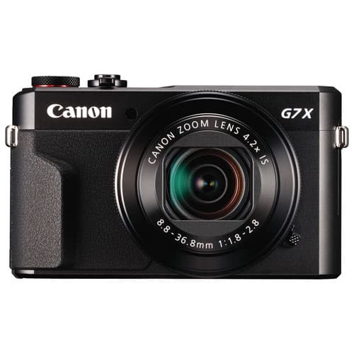 Canon PowerShot G7 X Mark II Wi-Fi 20.1MP 4.2x Optical Zoom Digital Camera - Black | Best Buy Canada - Image 1