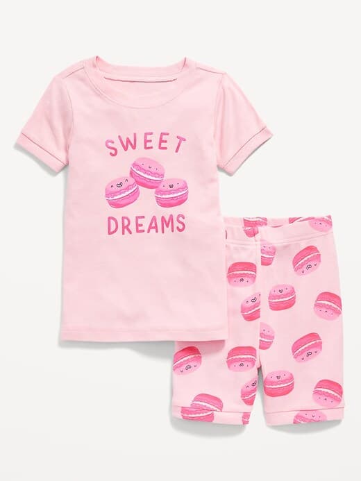 Unisex Snug-Fit Printed Pajama Set for Toddler &amp; Baby - Image 1