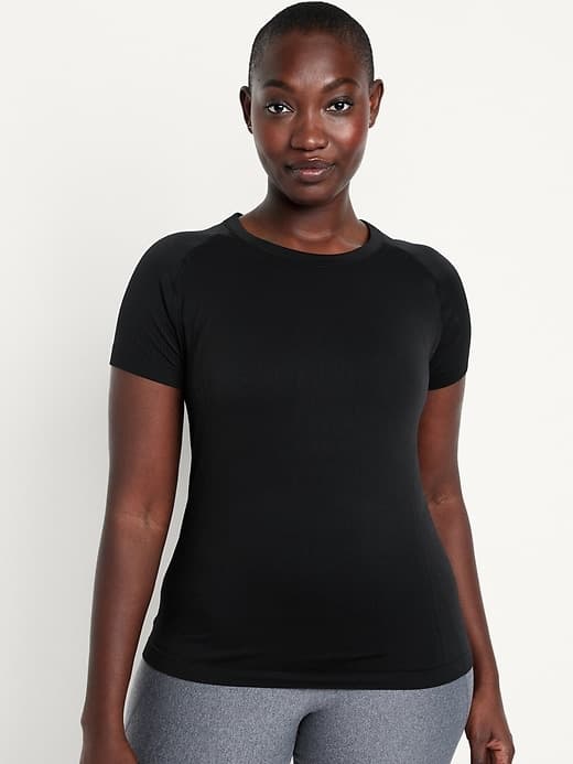 Fluid Seamless Fitted T-Shirt thumbnail 11