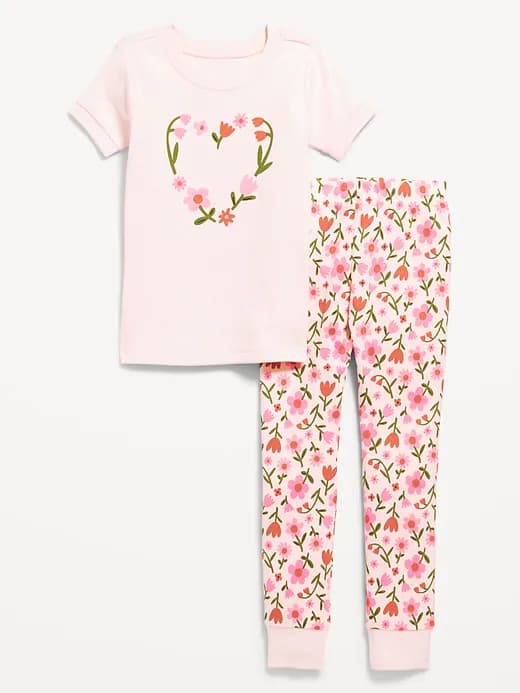 Snug-Fit Graphic Pajama Set for Toddler &amp;amp; Baby - Image 1