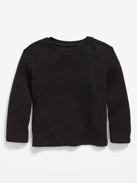 Long-Sleeve Thermal-Knit T-Shirt for Toddler Boys - Image 1