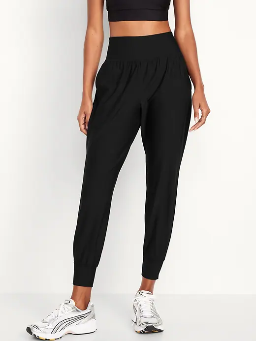 High-Waisted PowerSoft Joggers - Image 1