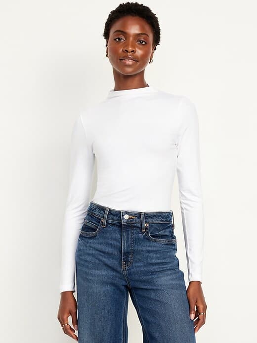 Bestee Mock-Neck T-Shirt - Image 1