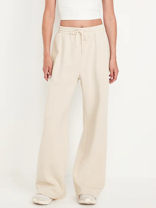Extra High-Waisted SoComfy Wide-Leg Sweatpants - Image 1