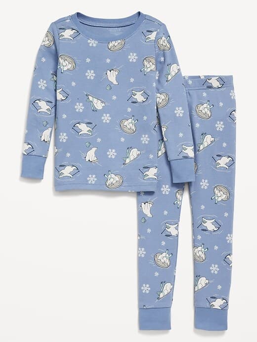 Unisex Snug-Fit Printed Pajama Set for Toddler &amp;amp; Baby - Image 1