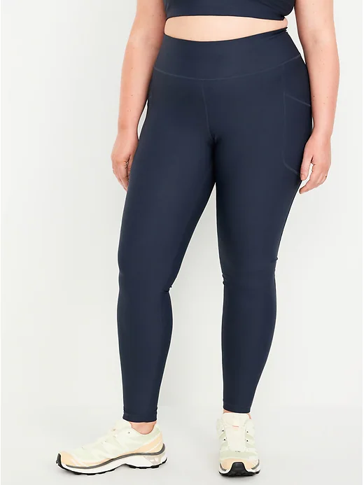High-Waisted PowerSoft Full-Length Pocket Leggings 31" thumbnail 12