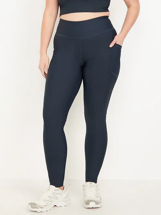 High-Waisted PowerSoft Full-Length Pocket Leggings 31" thumbnail 10