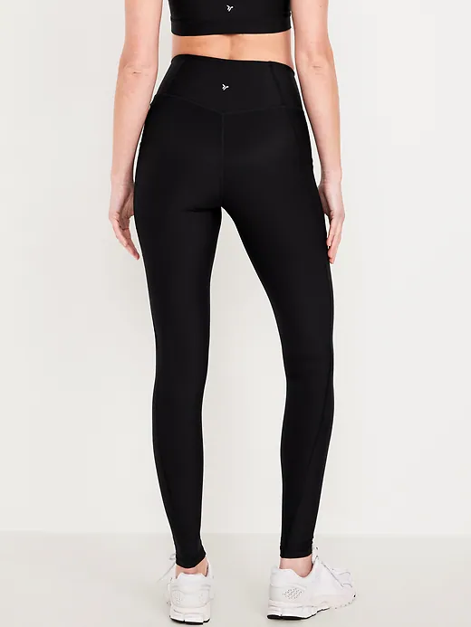 High-Waisted PowerSoft Full-Length Pocket Leggings 31" thumbnail 2