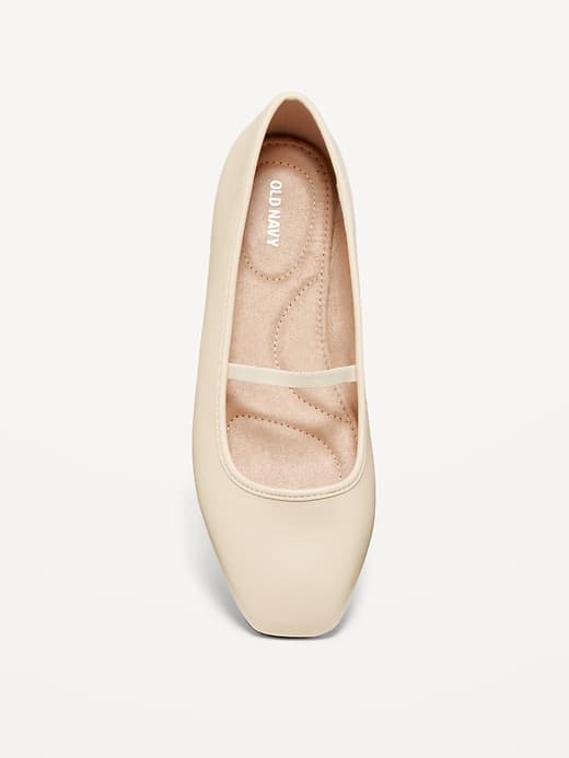 Mary Jane Square-Toe Ballet Flats thumbnail 8