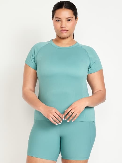 Fluid Seamless Fitted T-Shirt thumbnail 34