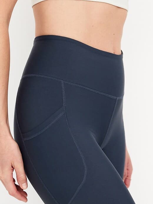 High-Waisted PowerSoft Full-Length Pocket Leggings 31" thumbnail 9