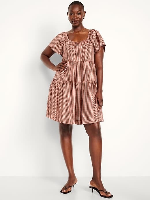 Tiered Mini Swing Dress thumbnail 23
