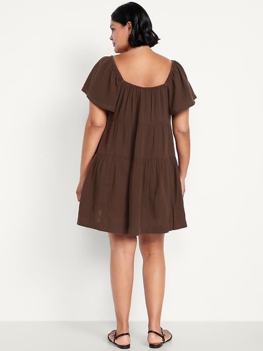 Tiered Mini Swing Dress thumbnail 6