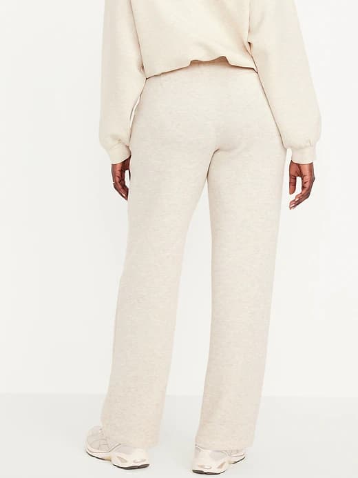High-Waisted Bounce Fleece Trouser Sweatpants thumbnail 19