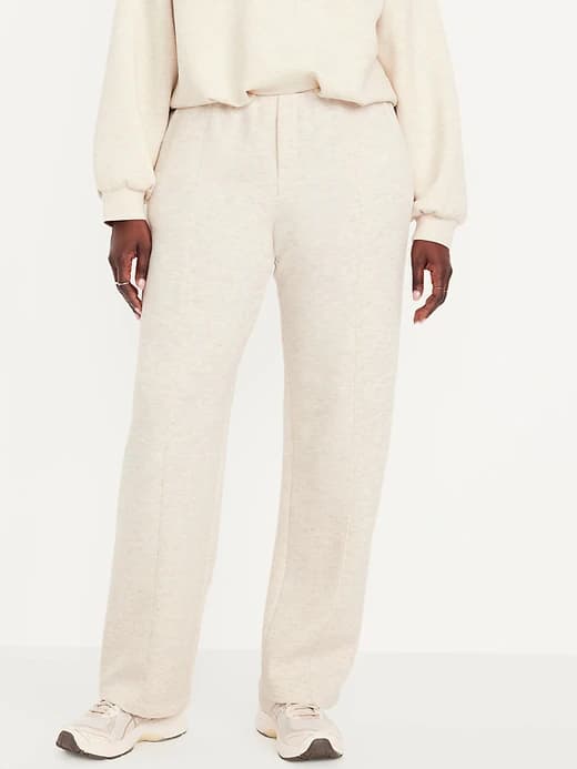 High-Waisted Bounce Fleece Trouser Sweatpants thumbnail 18