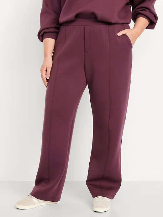 High-Waisted Bounce Fleece Trouser Sweatpants thumbnail 13