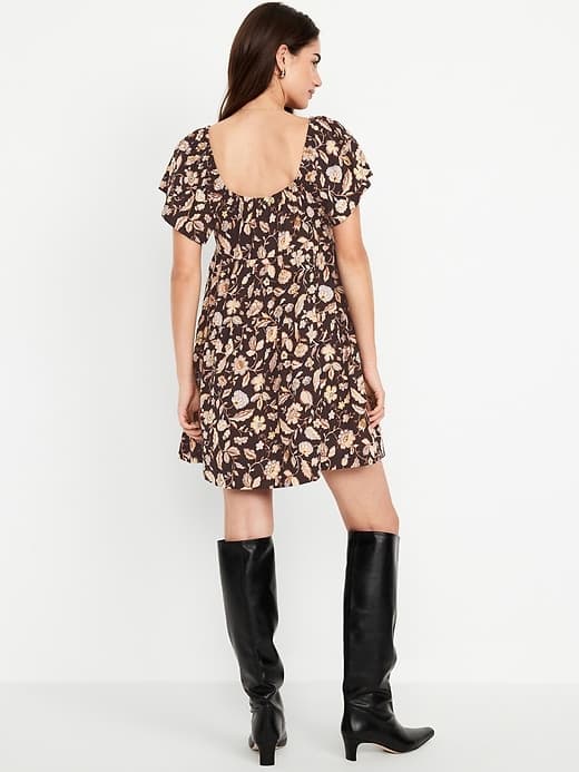 Tiered Mini Swing Dress thumbnail 7