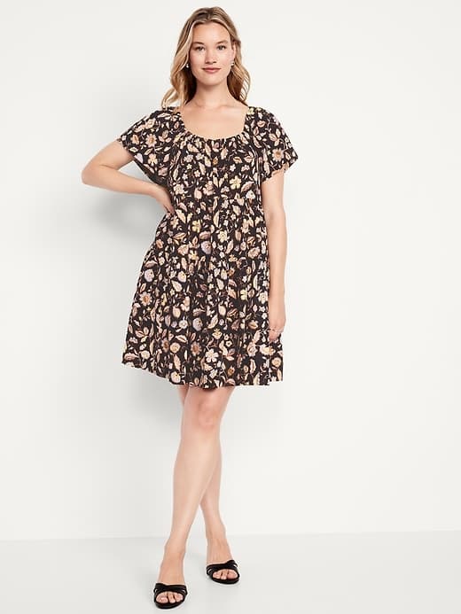 Tiered Mini Swing Dress thumbnail 9
