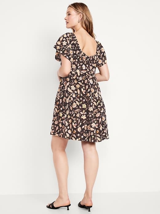 Tiered Mini Swing Dress thumbnail 10