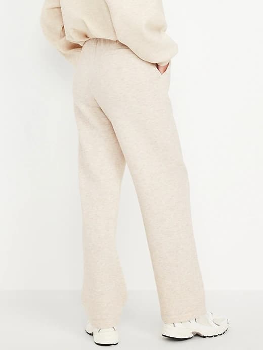 High-Waisted Bounce Fleece Trouser Sweatpants thumbnail 16