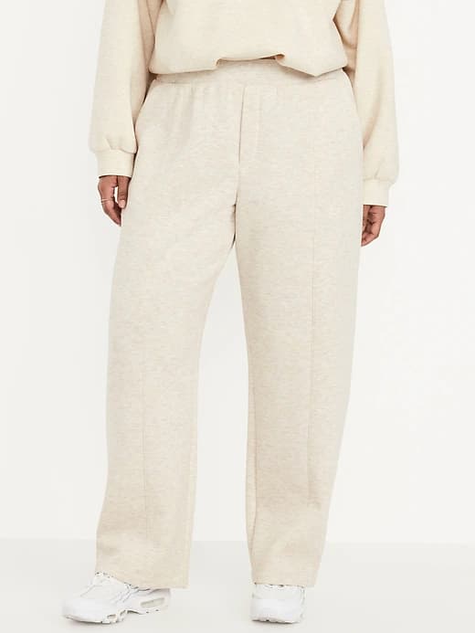 High-Waisted Bounce Fleece Trouser Sweatpants thumbnail 20