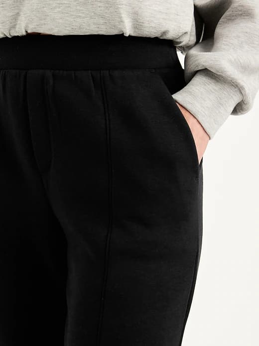 High-Waisted Bounce Fleece Trouser Sweatpants thumbnail 3