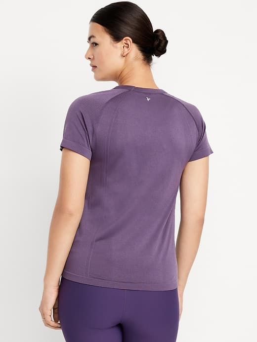 Fluid Seamless Fitted T-Shirt thumbnail 4