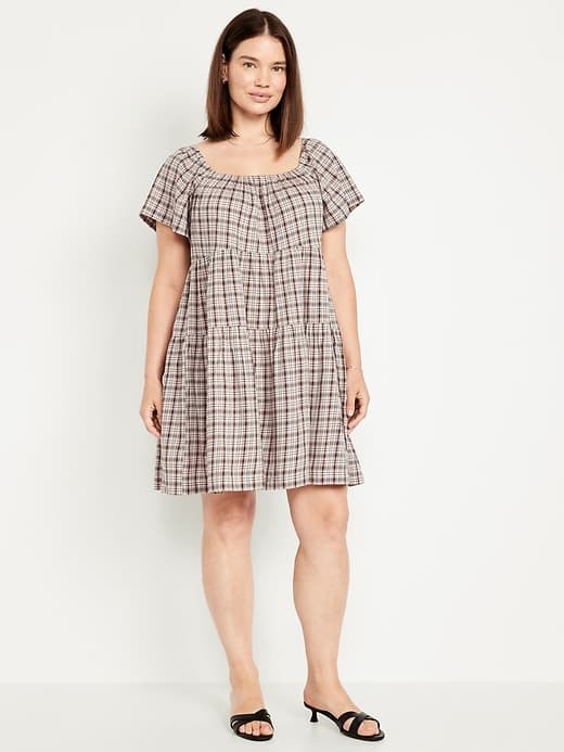 Tiered Mini Swing Dress thumbnail 20
